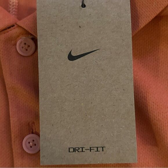 Nike Victory+ Men’s Golf Polo Shirt Orange Men’s Size Small FQ1142-812 - Picture 3 of 7